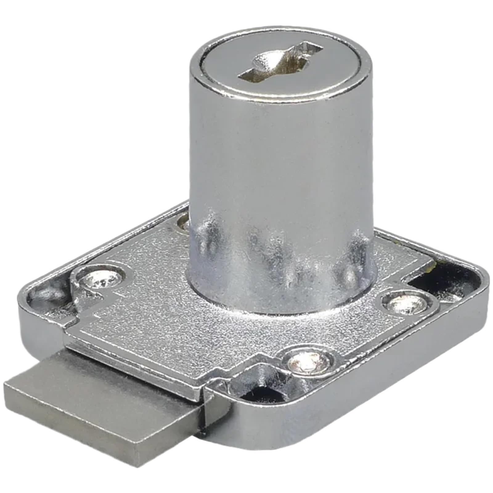 Desk Drawer Lock 2pcs Lock Core Desk Drawer Wardrobe Cabinet Cam Locks Anti-Theft Furniture Hardware Box(19mm)