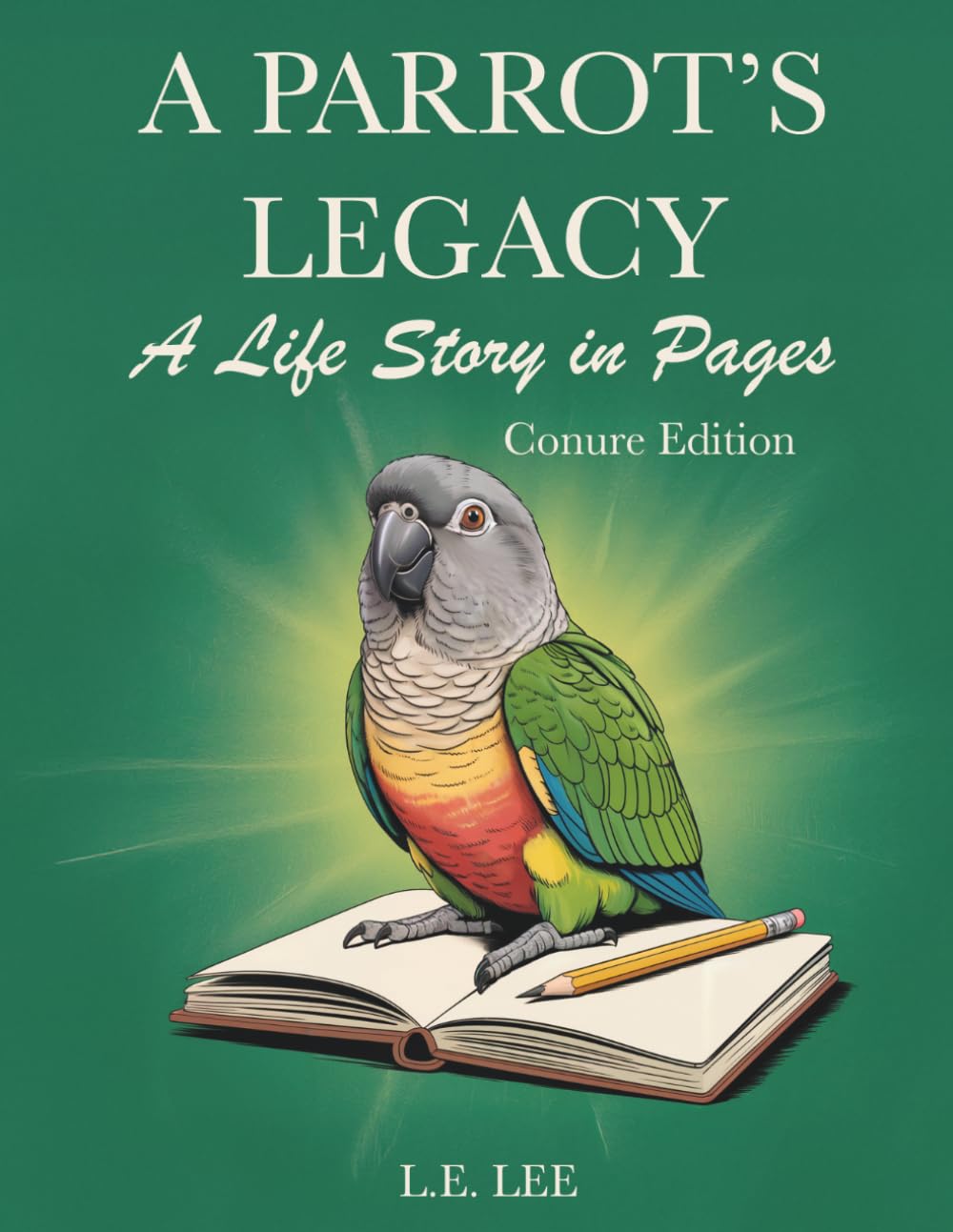 A Parrot's Legacy: A Life Story in Pages - Conure Edition: A lifetime record book and parrot care journal for Conure owners to track health, training, milestones, and capture personality, memories, and cherished moments.