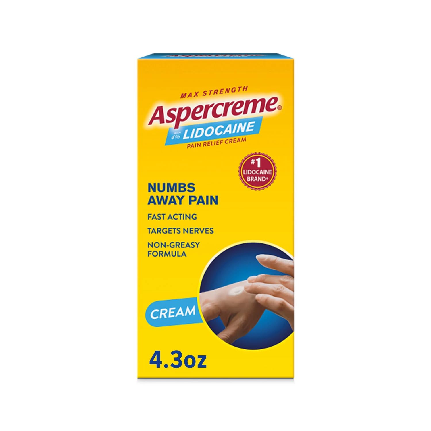 Aspercreme Lidocaine 4% Cream