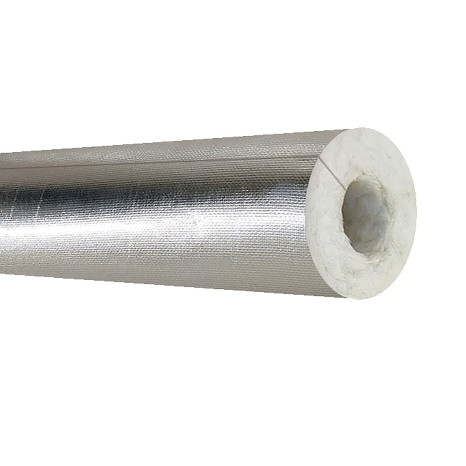 Tubo Isolante for Tubi Tubo in Lana di Roccia Autoadesivo ignifugo Isolante Termico Manicotto for Tubi in Lana di Vetro Resistente alle Alte Temperature Materiale Isolante(ID89MM/TH30MM)