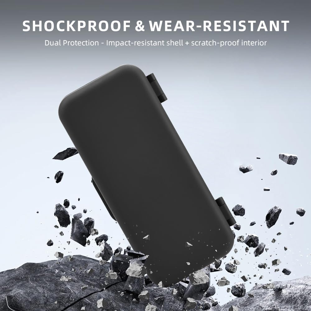 JOYSOG Étui de rangement pour filtre de poche 3, coque rigide pour filtre d'objectif d'appareil photo Pocket 3