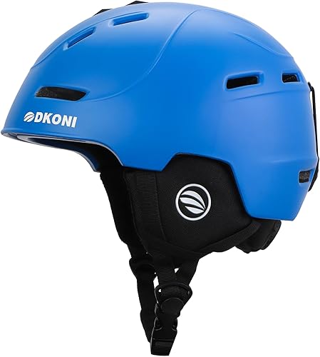 Casco de esquí para adultos, casco de snowboard para hombres y mujeres jóvenes, casco de deportes de nieve certificado para esquí, snowboard