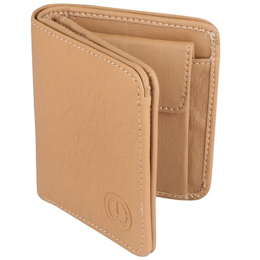 TnW Beige Leather Men's Wallet (tnw90)