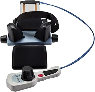 M PAIN MANAGEMENT TECHNOLOGIES Neck Traction with Ratchet Tight by Theratrac Glide - Cervical Traction - Stretch and Relieve Cervicalgia, Degeneration of disc, Spondylosis and Spine Alignment