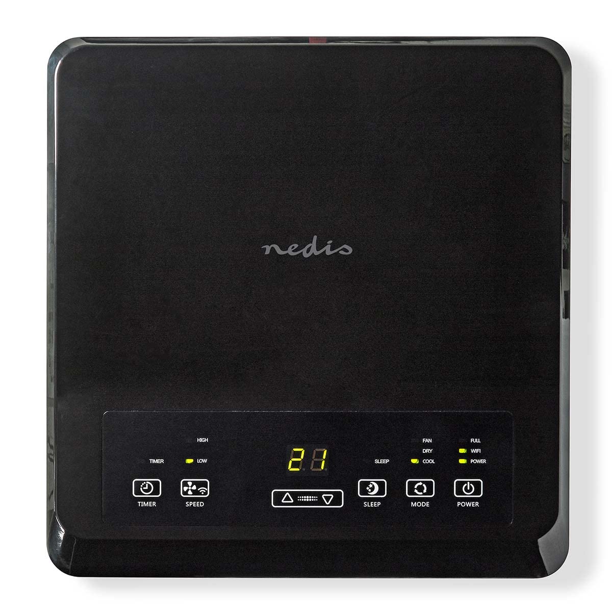 Nedis WIFIACMB3WT9 Klimaanlage 9000 BTU WLAN 80 m³ Entfeuchtung Energieklasse A Weiss
