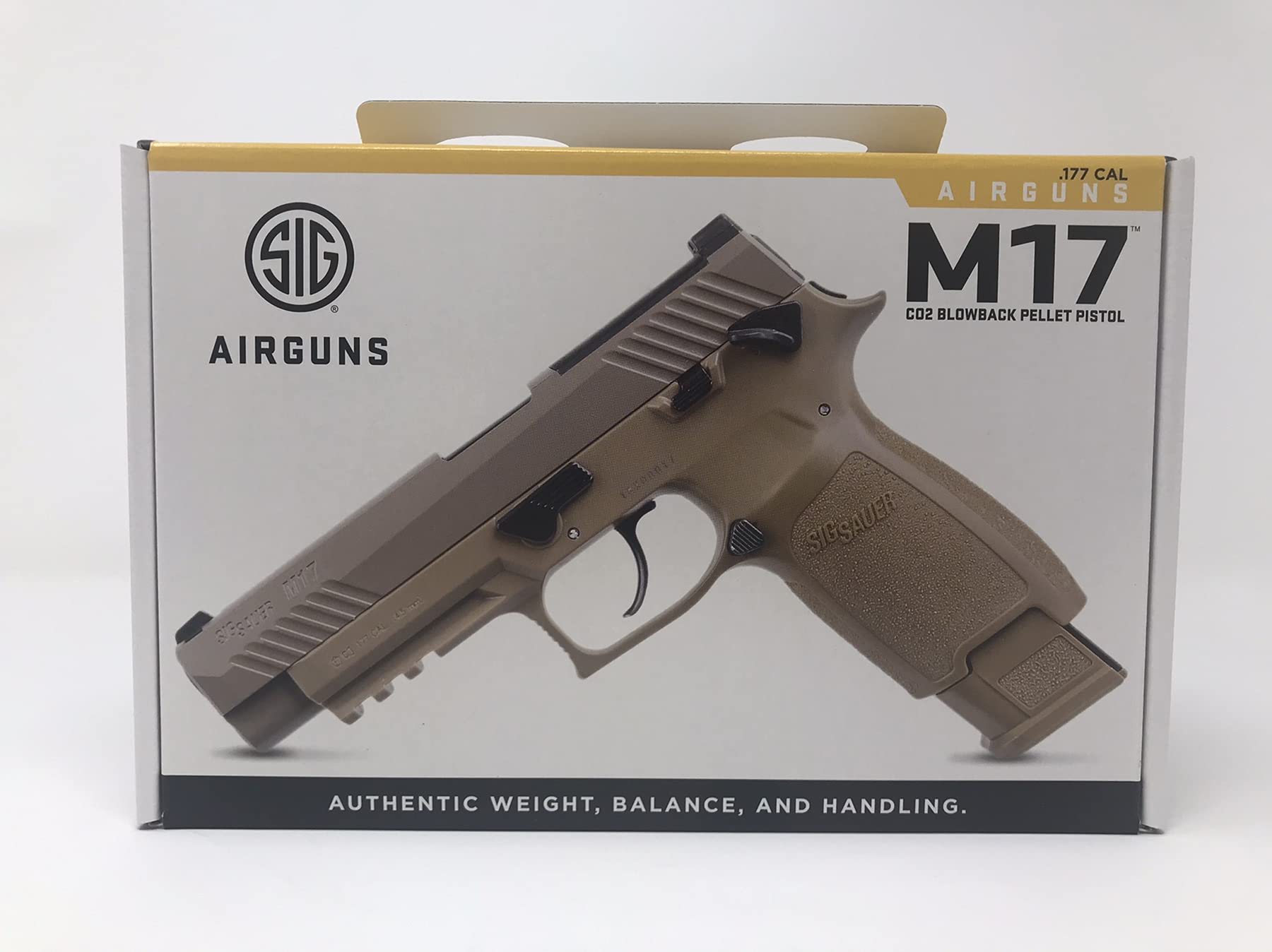 Buy Sig Sauer M17 P320 ASP CO2 .177 Pellet Air Pistol with Sig Red Dot