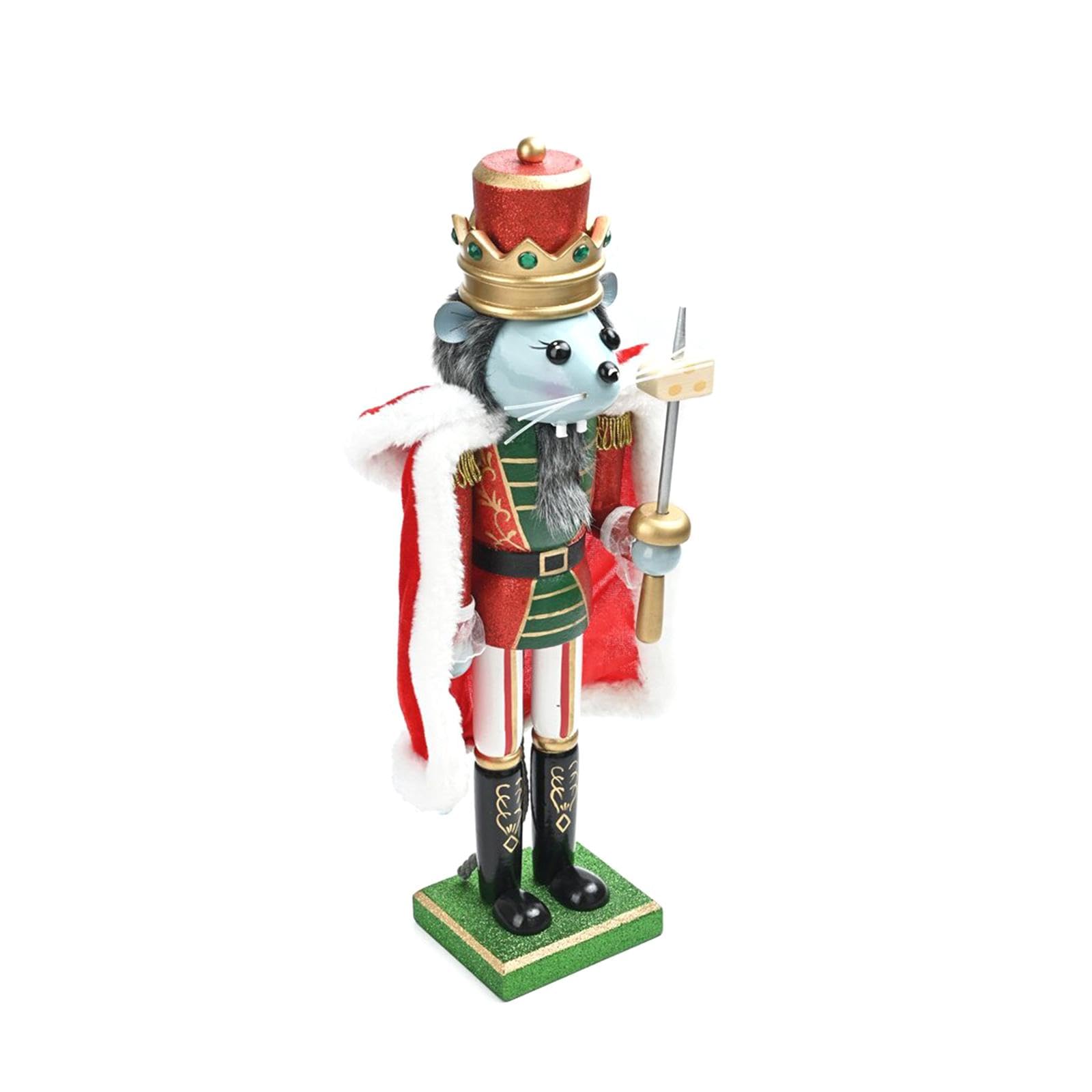 Figurine Casse-Noix Roi des Souris en bois, idée cadeau originale d\'anniversaire