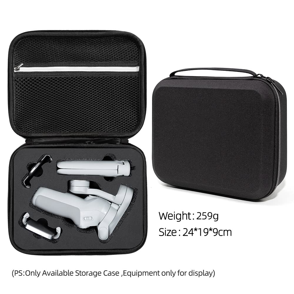 Estuche de Transporte para dji OSMO Mobile SE, Estuche de Viaje de Protección Manual Resistente al Desgaste, Bolsa de Mano OSMO SE Gimbal Stabilizer (Negro)