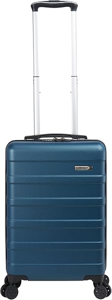 Cabin Max Anode Valise Cabine 55x35x25 Bagage à Main, Trolley léger à Coque Dure, Serrure intégrée - Air France, KLM, ITA, Transavia -44L - 1