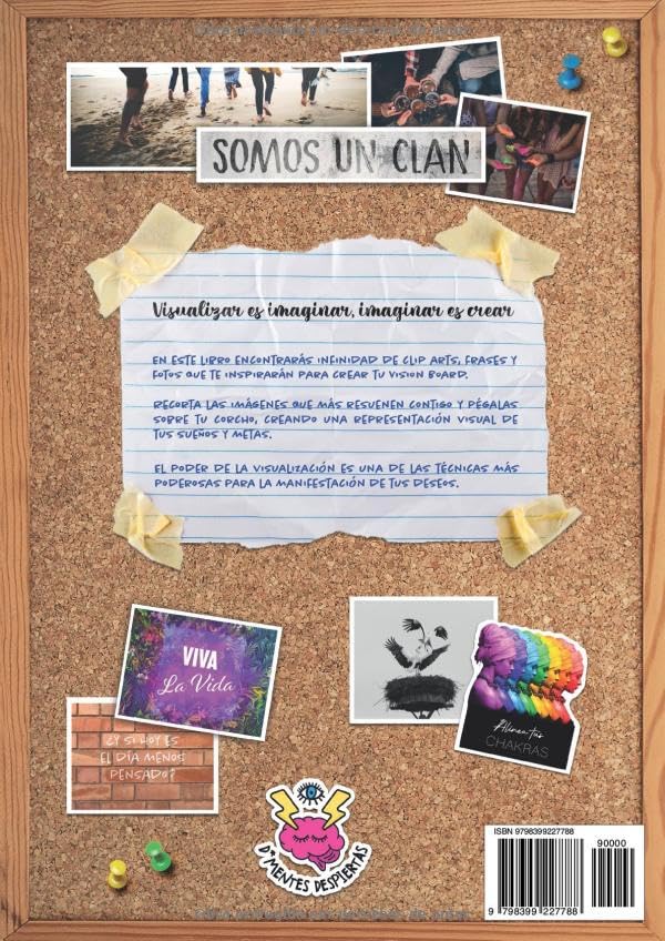 Miniatura 2 de EL LIBRO DE TUS SUEÑOS Clip Art Book (Edición Española) Colección de recursos gráficos para crear tu tablero de sueños (Spanish Edition)