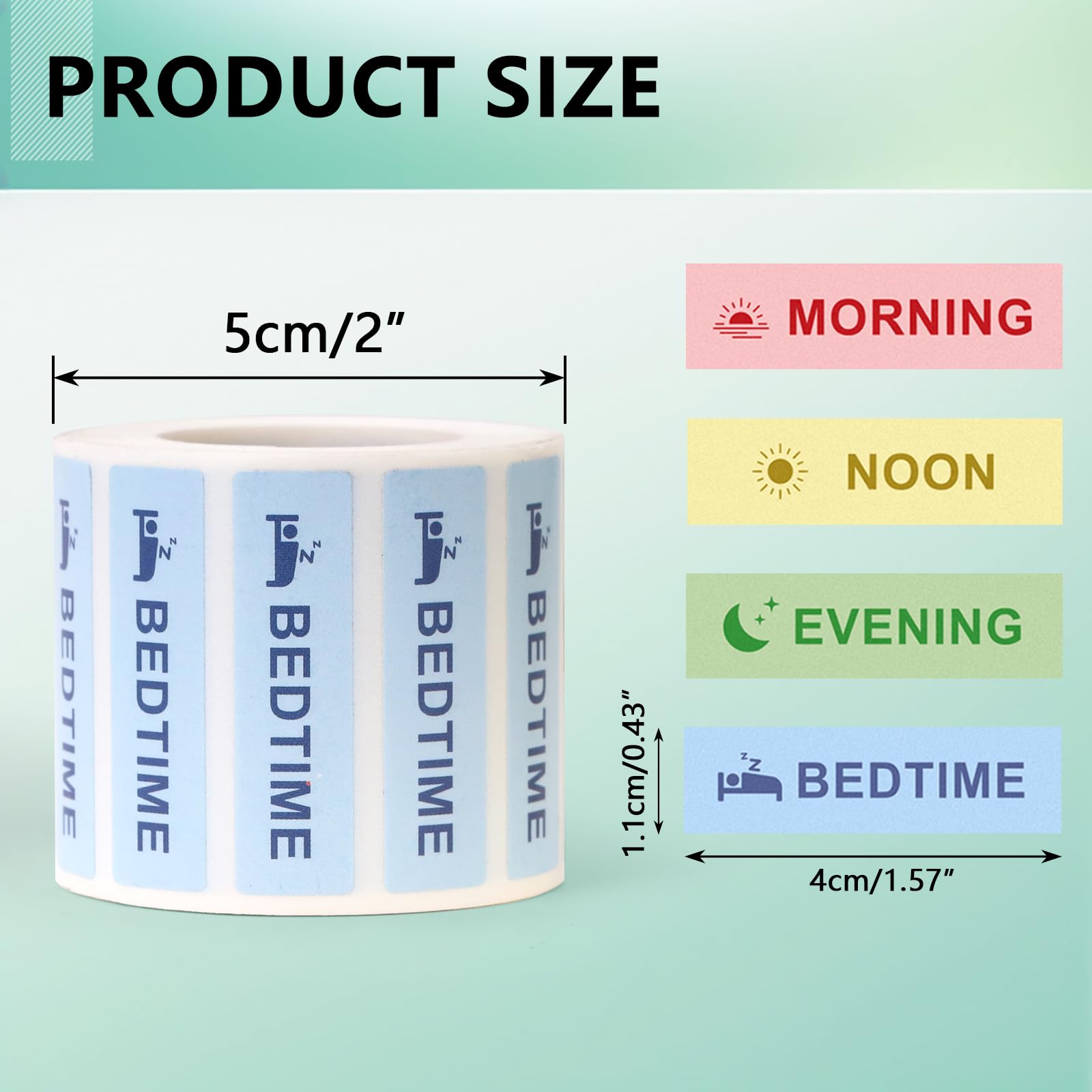 3200 Pcs Daily Medication Reminder Instruction Labels — Amazon image 7
