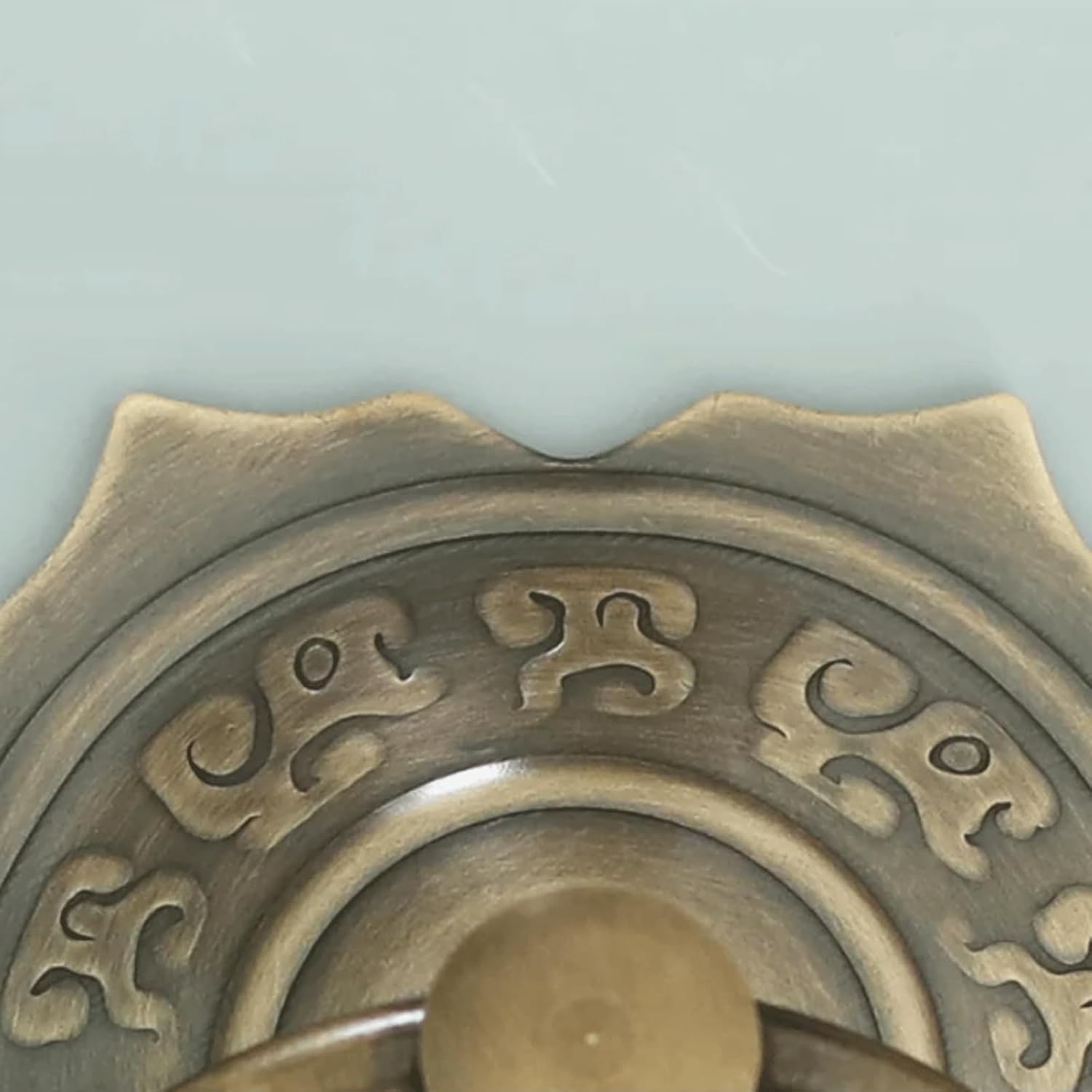 Wooden Door Ancient Courtyard Retro Door Knocker Chinese-Style Brass Antique Door Handle Pull Ring Hardware Accessories