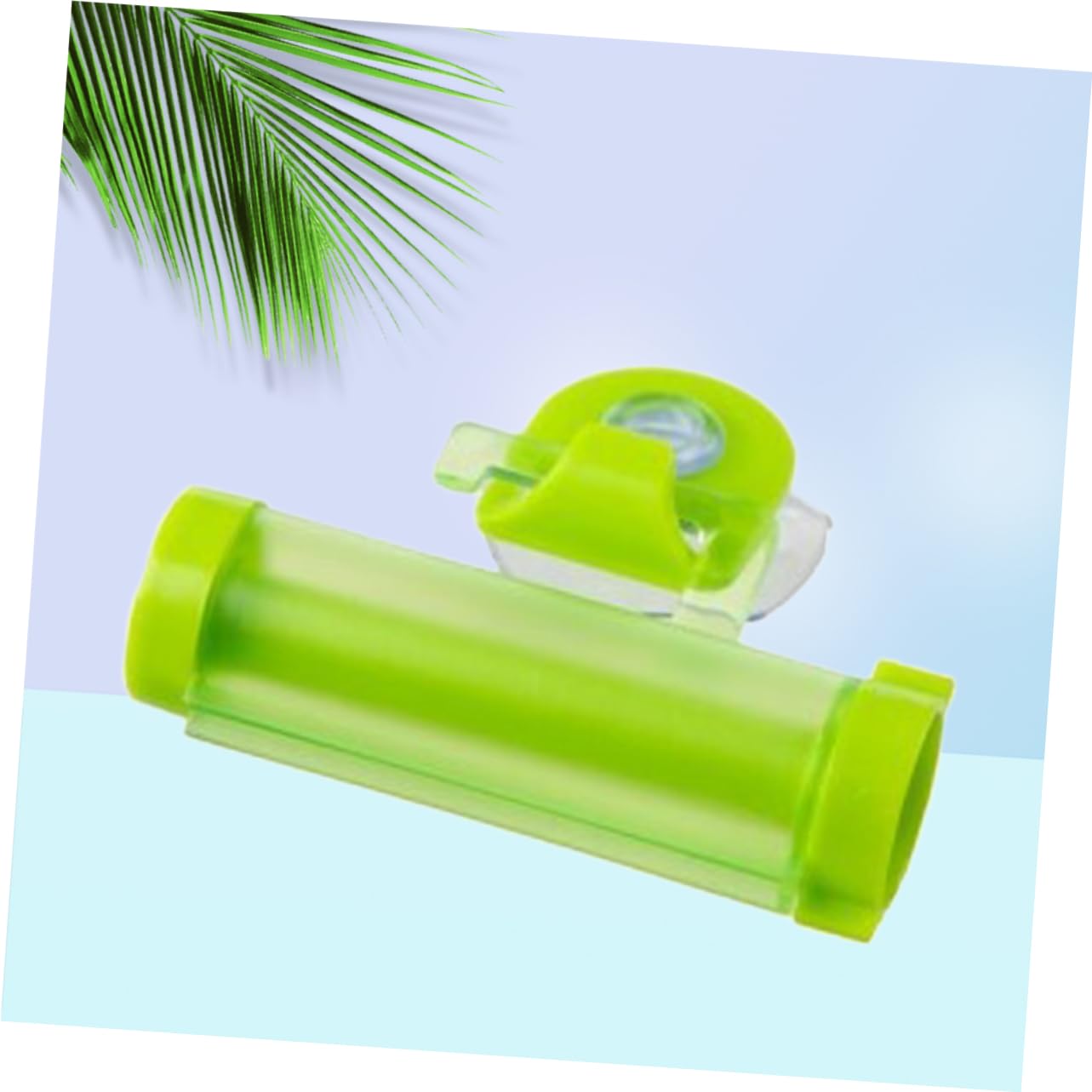 WOFASHPURET Squeeze Toothpaste Device Roller Toothpaste Dispenser Wall-Mounted Suction Holder for Home Hotel