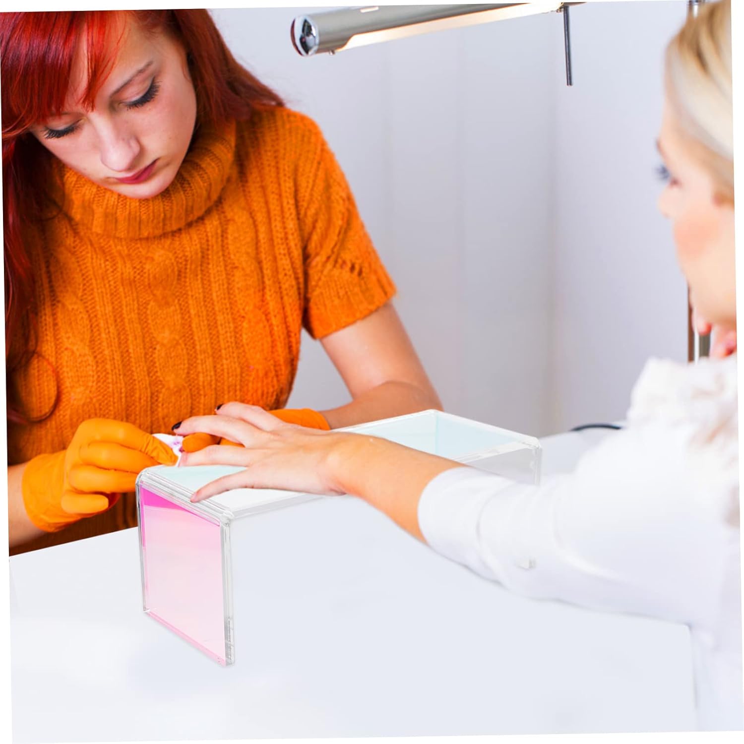 High Transparency Hand Pillow Arm Pillow for Adults Nail Art Hand Rest