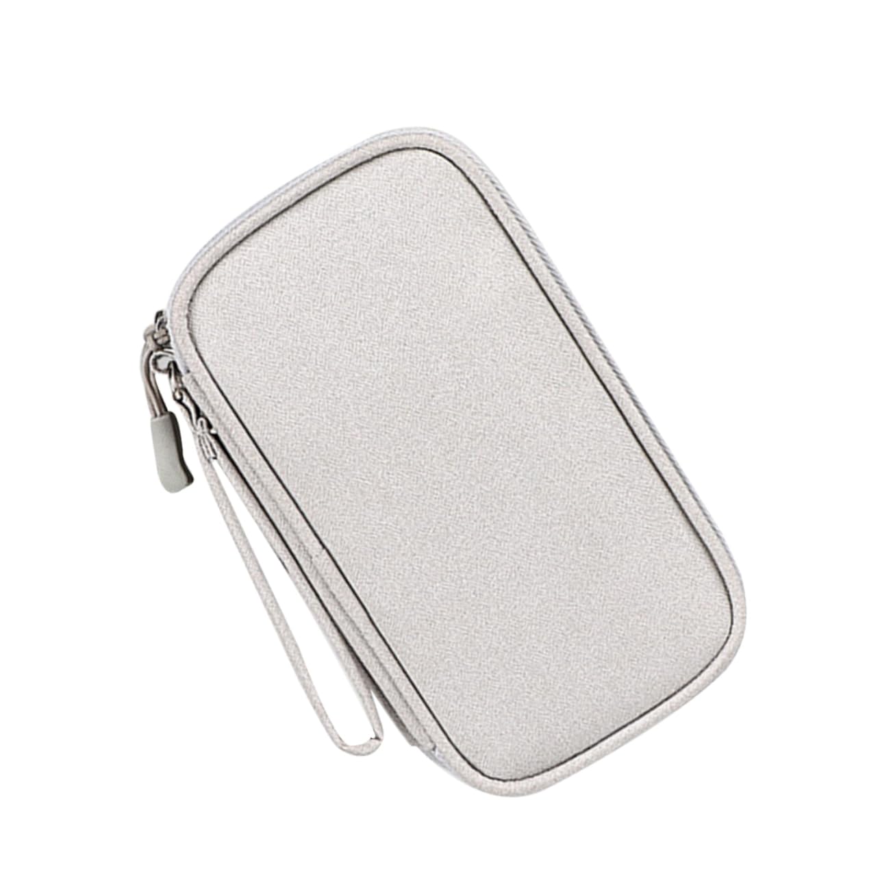 HOMSFOU 4pezzi Organizzatore Elettronico Portatile Per Viaggio Borsa Per Cavi e Accessori Design Compatto Oxford Scomparti Per Cuffie e Caricatori Ottima Protezione e Facile Da Trasportare