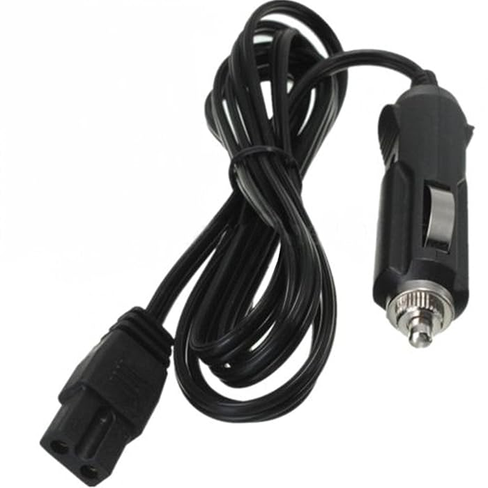 Buy DASNTERED Car Cooler Cool Box Mini Fridge Lead Cable Plug, 2m 12V