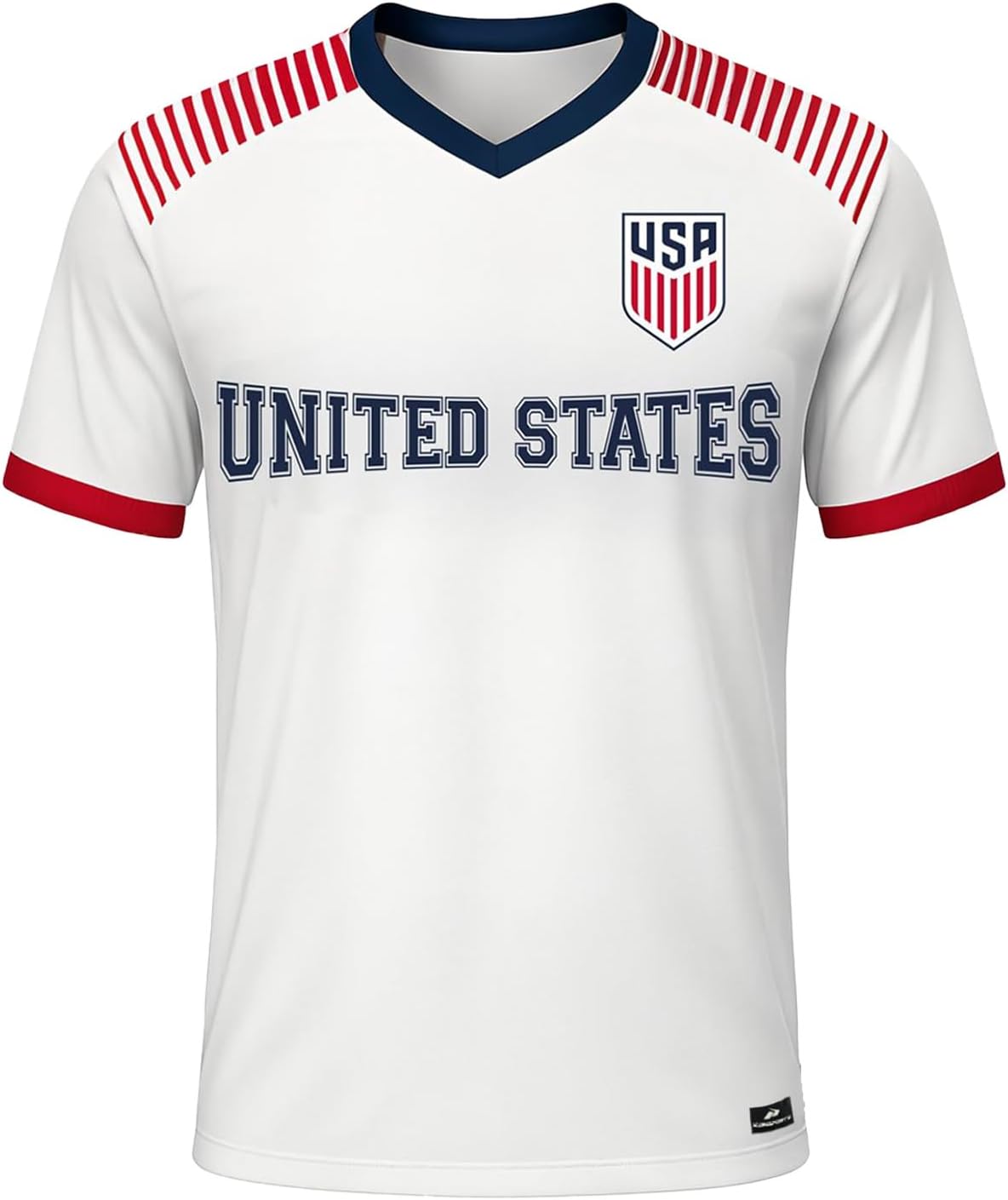 Icon Sports Officially Licensed US Soccer Federation Game Day Shirt - Unisex Adult
