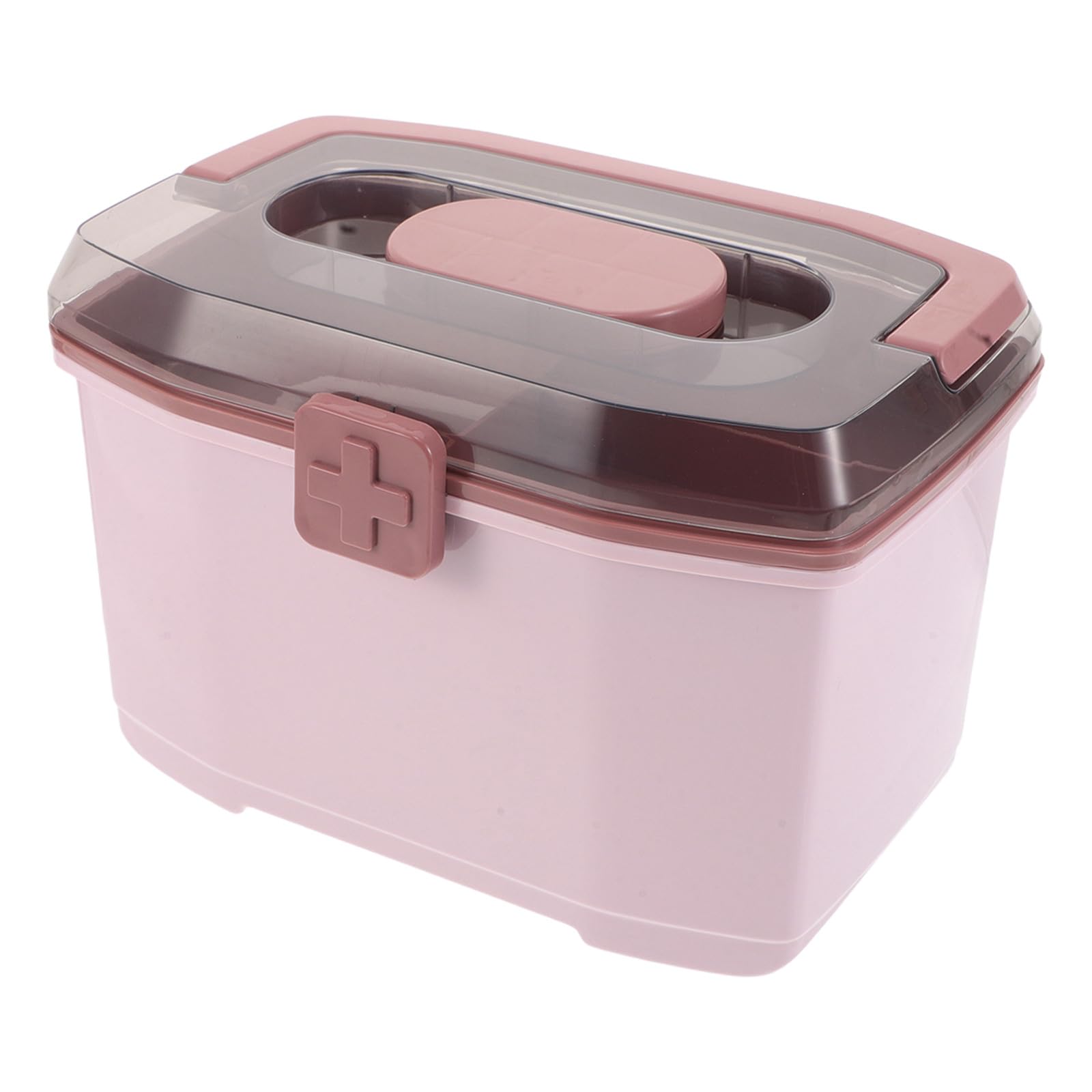 Organizer Scatola Organizzatrice con Scomparti Multipli e Divisori Portatile in Pp e Abs con Ampio Spazio e Protezione Sicura per Medicinali per Farmaci da Viaggio e Casa