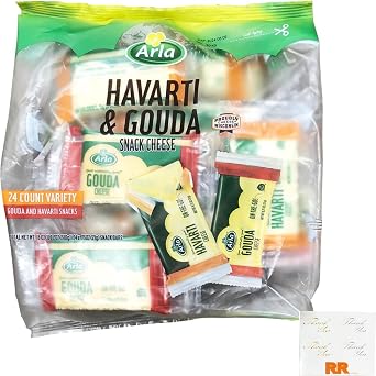 RR ARLA Havati & Gouda Snack Cheese 24 Piece dofino havarti & gouda Thanksgiving Stickers Set