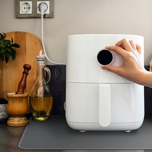 Miniatura 2 de FLASLD Alfombrilla resistente al calor para freidora de aire, alfombrillas de silicona ignífugas para encimera de cocina, protector de encimera,