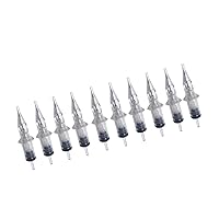 Vista 1 de BIGWASP 50pcs Surtido Cartucho Desechable Agujas Tatuaje Redondo Liner Mixto 3RL 5RL 7RL 9RL 11RL (50pcs #10 Bugpin RL)