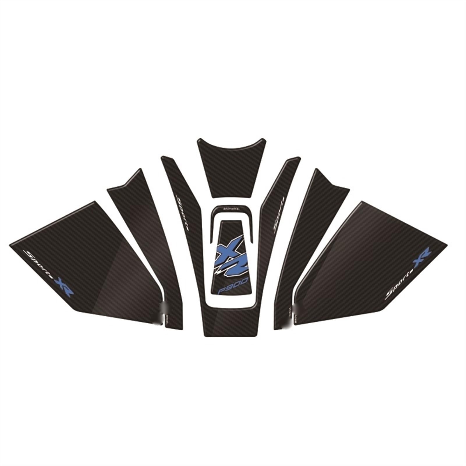 Motorcycle Tank Pad Stickers Decals Gas Fuel Knee Grip Traction Side for BMW F900XR 2020 F900 Xr Kneepad