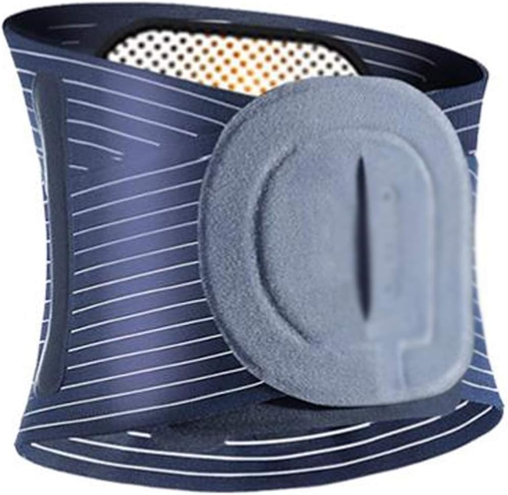 Cinturón Apoyo Lumbar BIONICA SOPORTE LUMBAR CINTURÓN DE APOYO LUMBARE Fiebre Back Support Burn para el alivio de dolor de espalda baja con junta de autoalentamiento y lujosa junta tibia Ligero Cintur