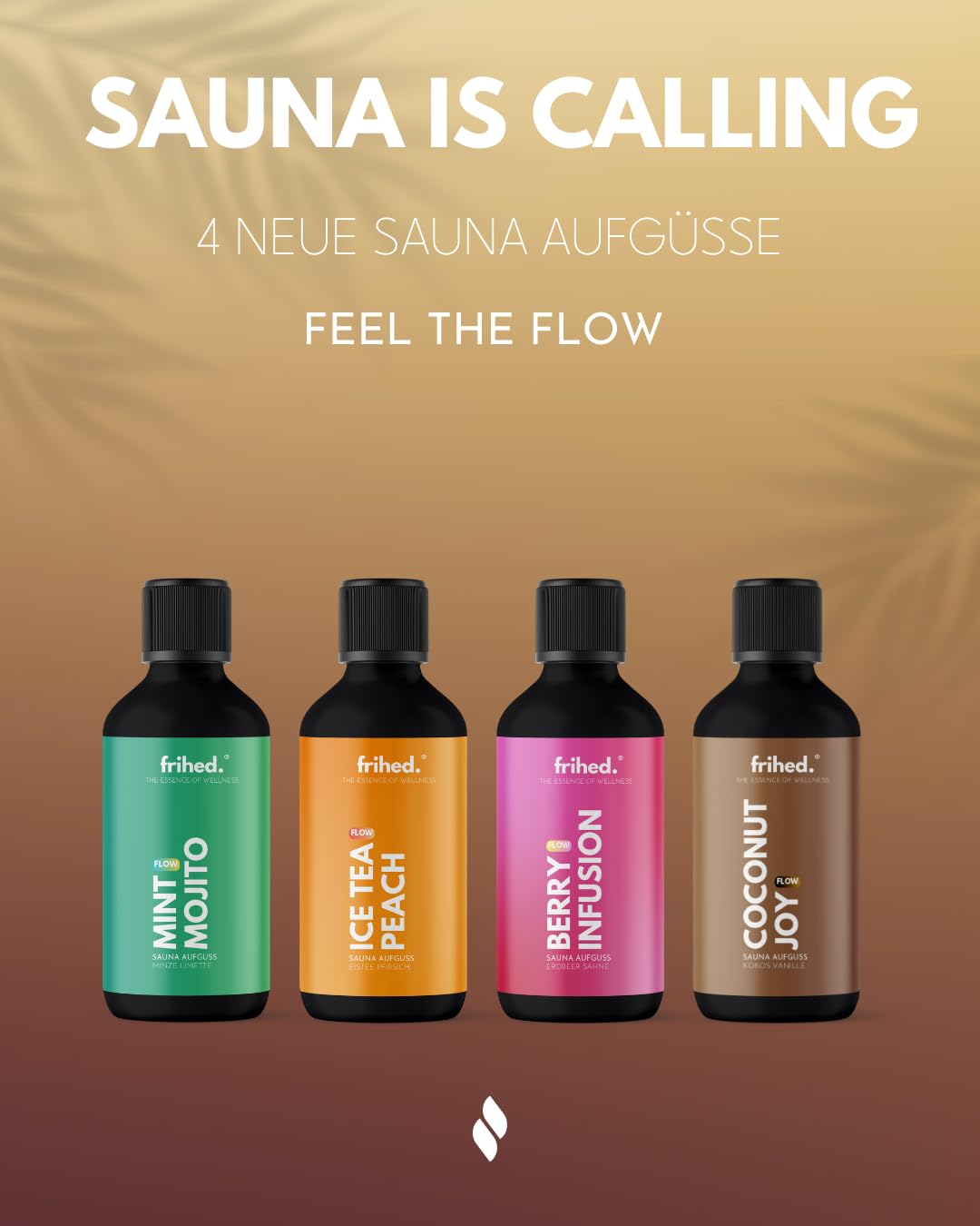 Frihed. Coconut Joy - Aceite de sauna de coco y vainilla altamente concentrado, exótico, fragancia de larga duración, botella de cristal, fabricada en Lüneburg