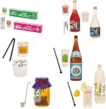 Amazon.co.jp: 酒のある悦び ミニチュアコレクション 二杯目 全6種