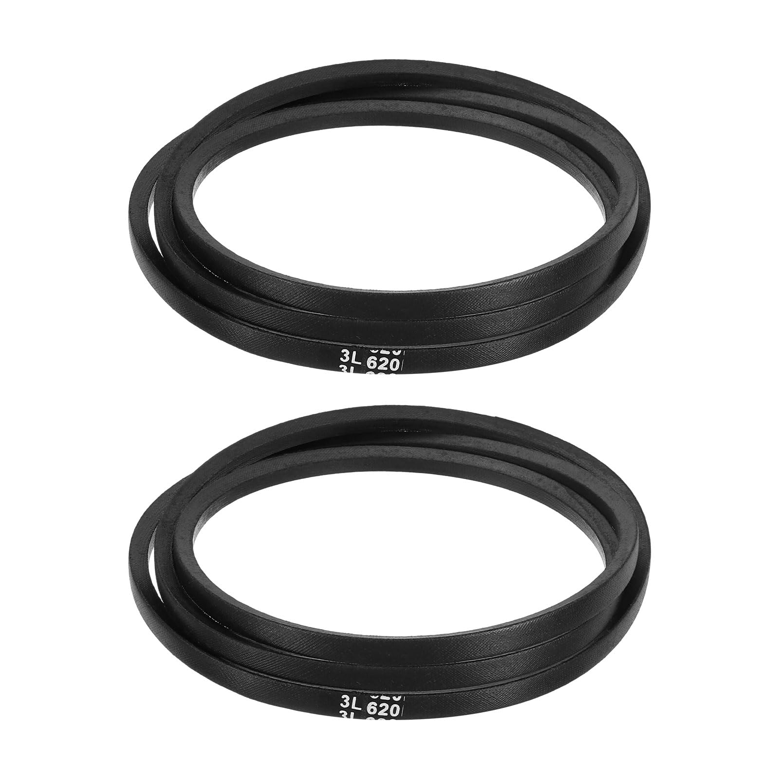 uxcell 3L240 Classic Wrapped Rubber V-Belt, 24"(610mm) Outside Circumference, 3L Profile V Belt 3/8" Width 7/32" Height — view 207