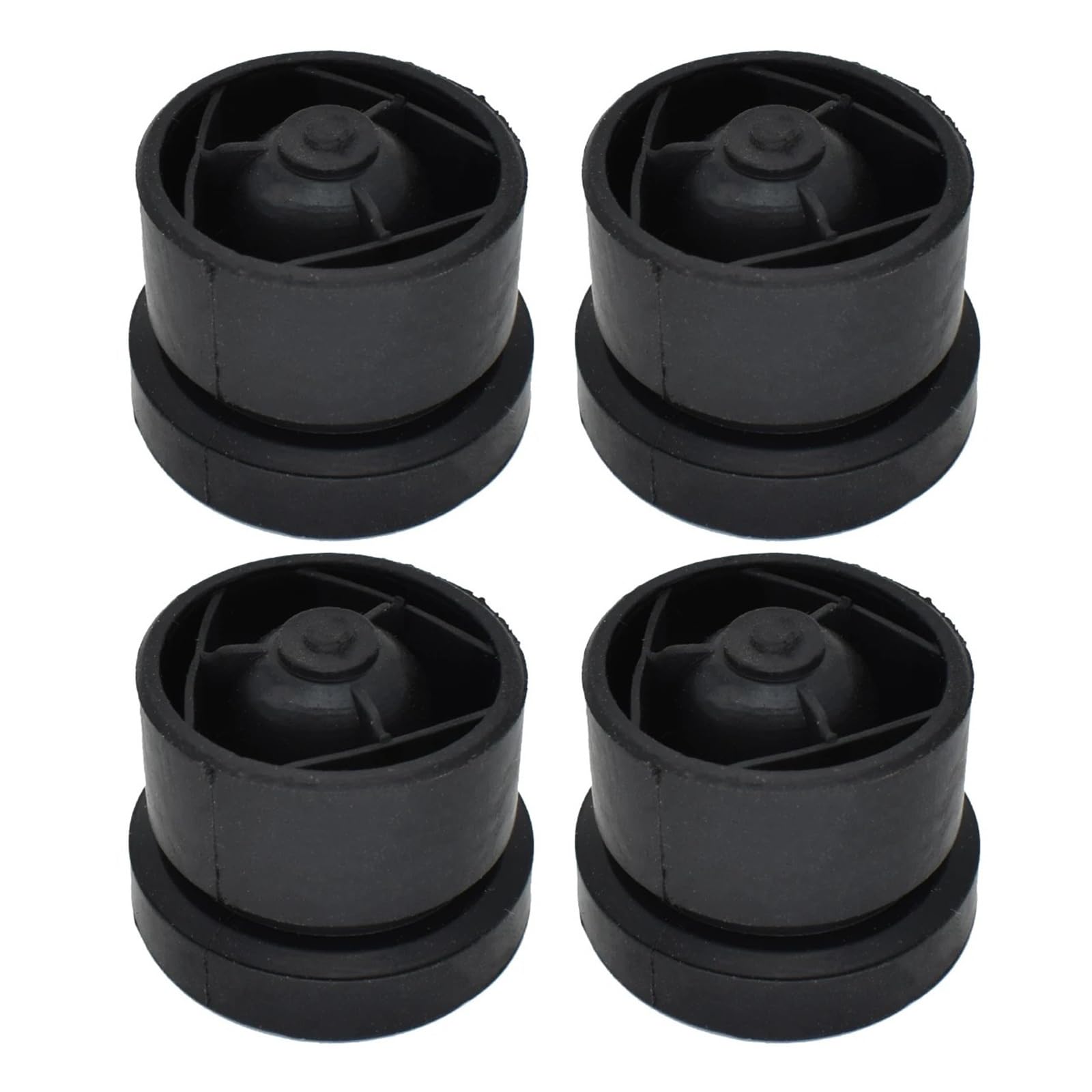 BGRVCKS For N&issan For Qashqai J11 2014 2015 2016 2017 2018 2019 2020 Car Engine Cover Grommet Buffer Bumper Mounting Stop Bush(4 Pcs)