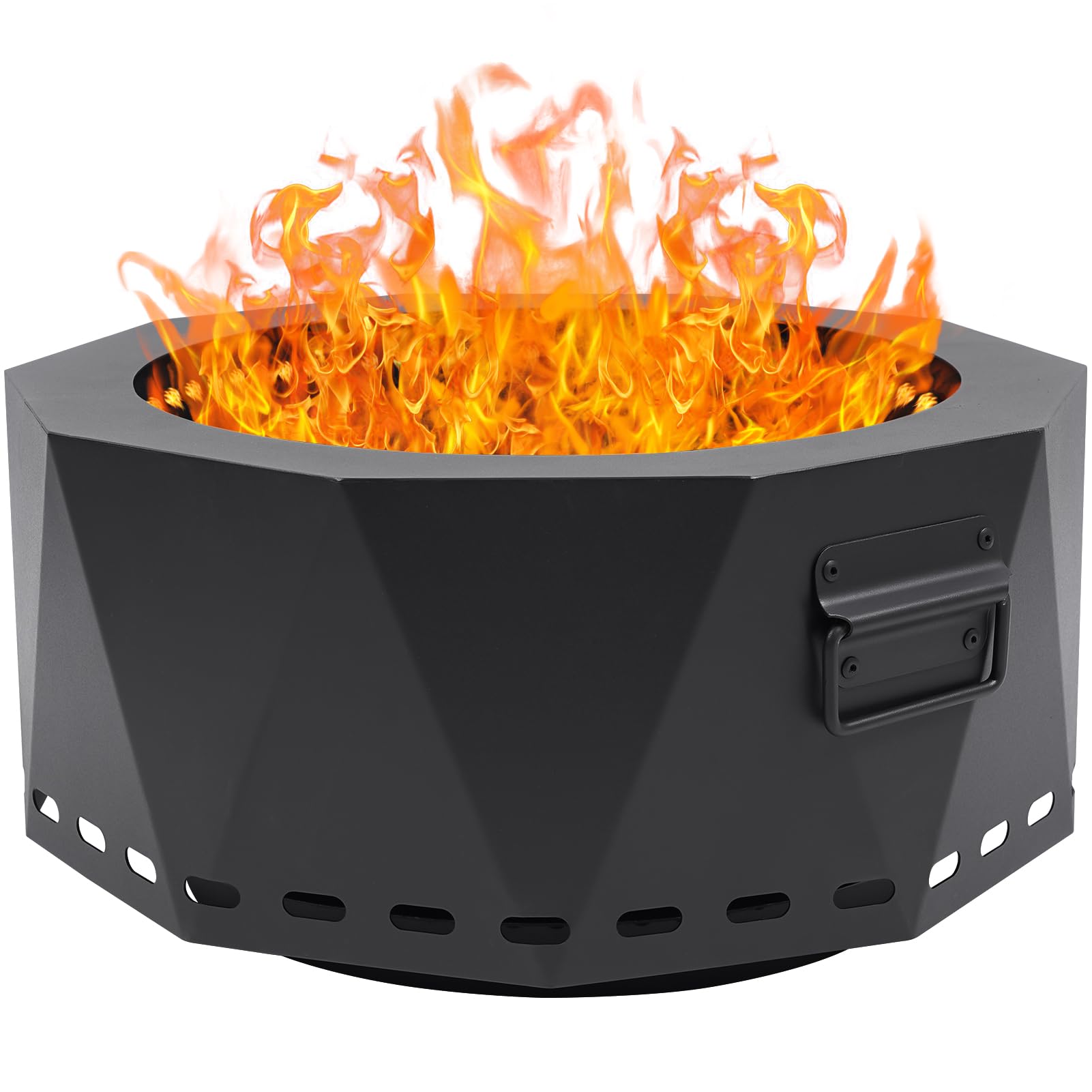 Amazon.com : Smokeless Fire Pit Outdoor- 20 Inch Low Smoke Metal