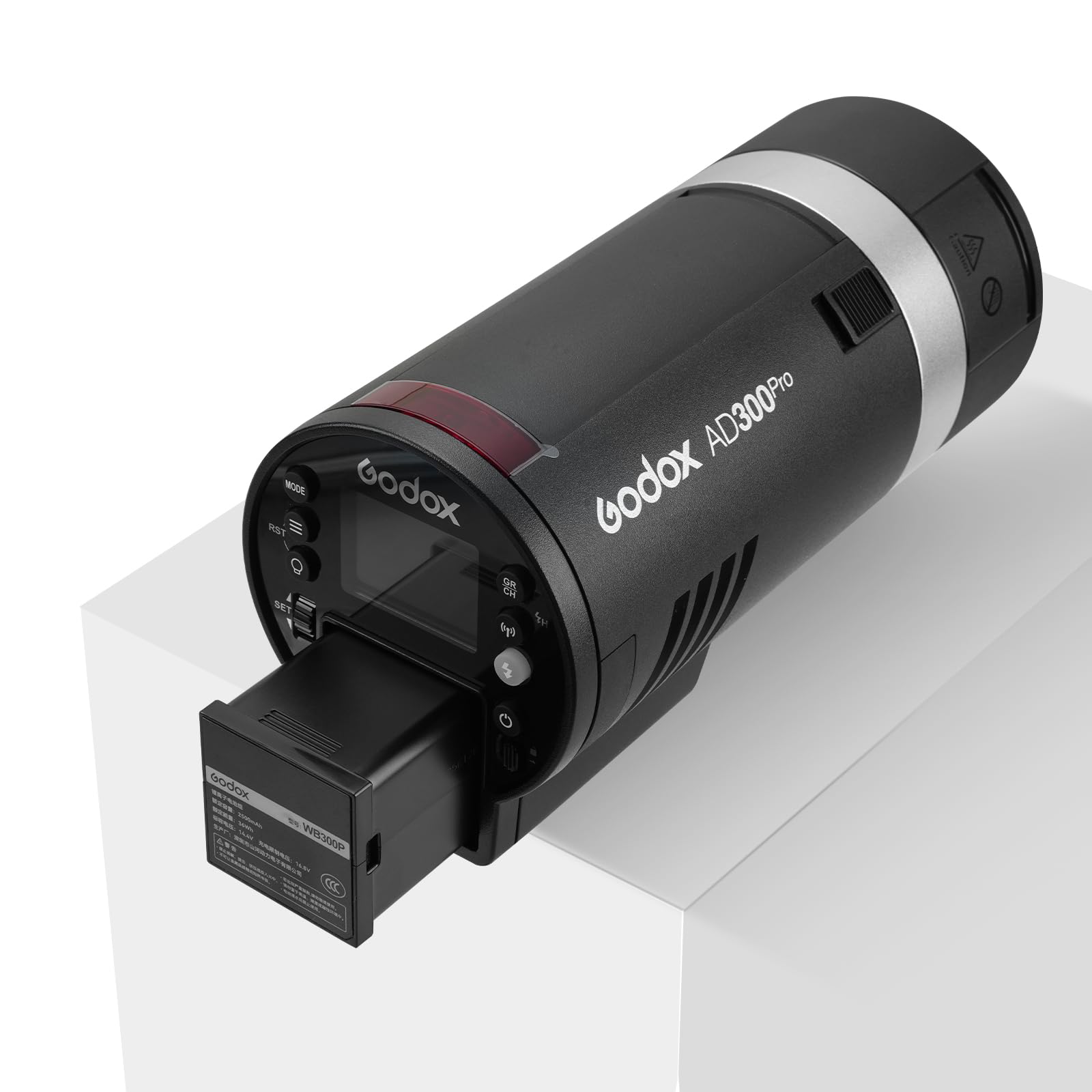 Godox WB300P Batería para Flash AD300PRO Battery WB300P de 14,4 V/2600 mAh para Flash Godox AD300PRO AD300PRO II