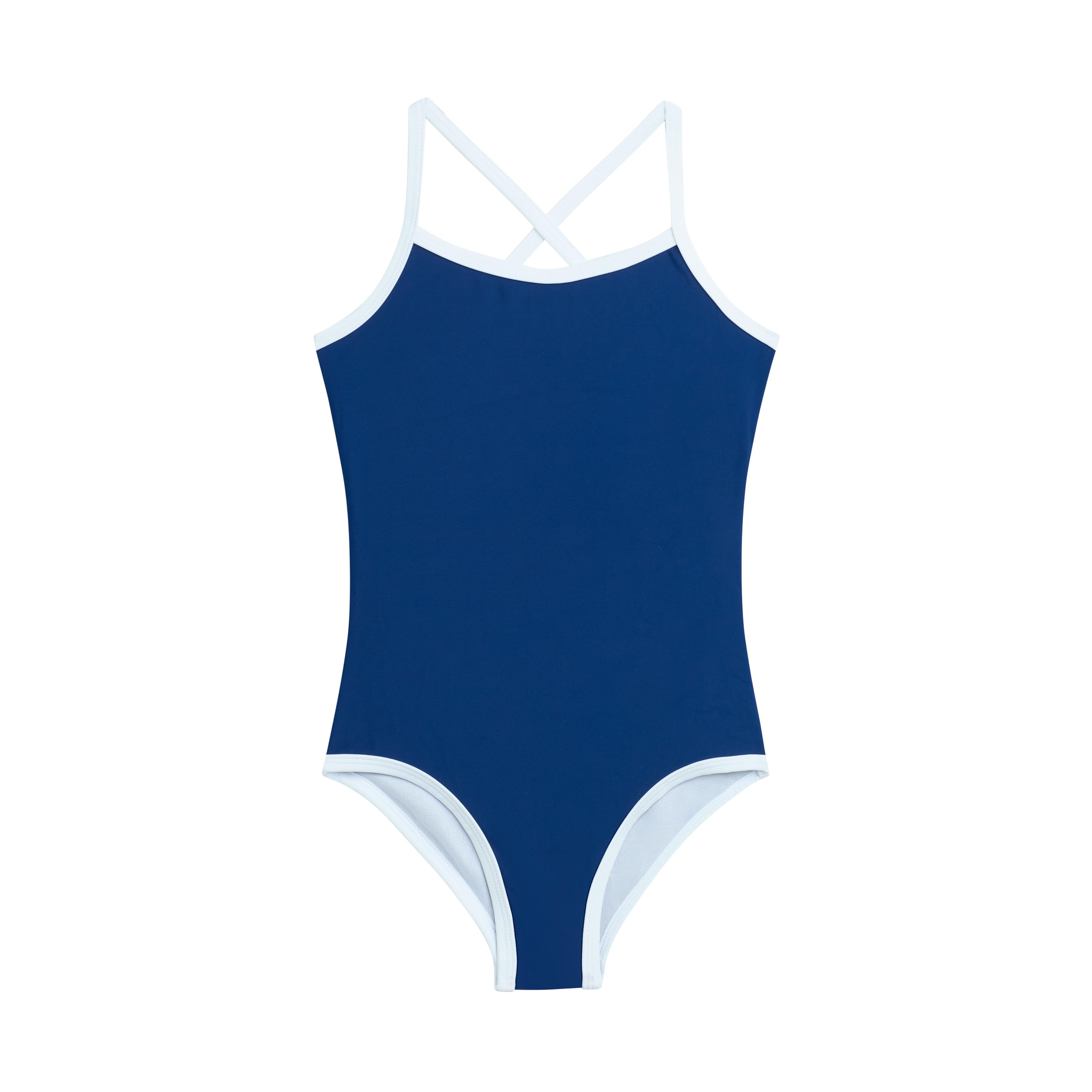 Kanu Surf Girls Layla Beach Sport Banded 1 Piece Swimsuit