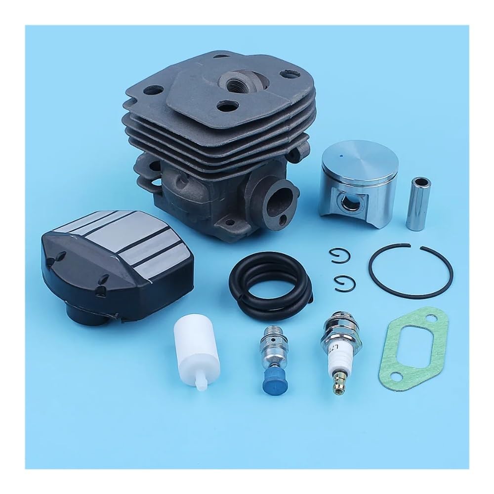 Kit de línea de gas for filtro de aire y combustible de pistón de cilindro for motosierra CS 2159, CS 2156, CS2159, CS2156 EPA, puerto Nikasil de gran calibre de 47 mm accesorios para cortacésped