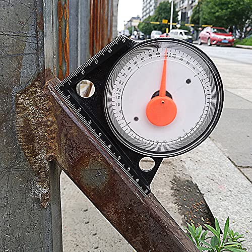 Toolso Mini Inclinometer Measurement Tool Protractor Tilt Level Meter Angle Finder Clinometer Slope Angle Meter With Magnetic Base #TOP4