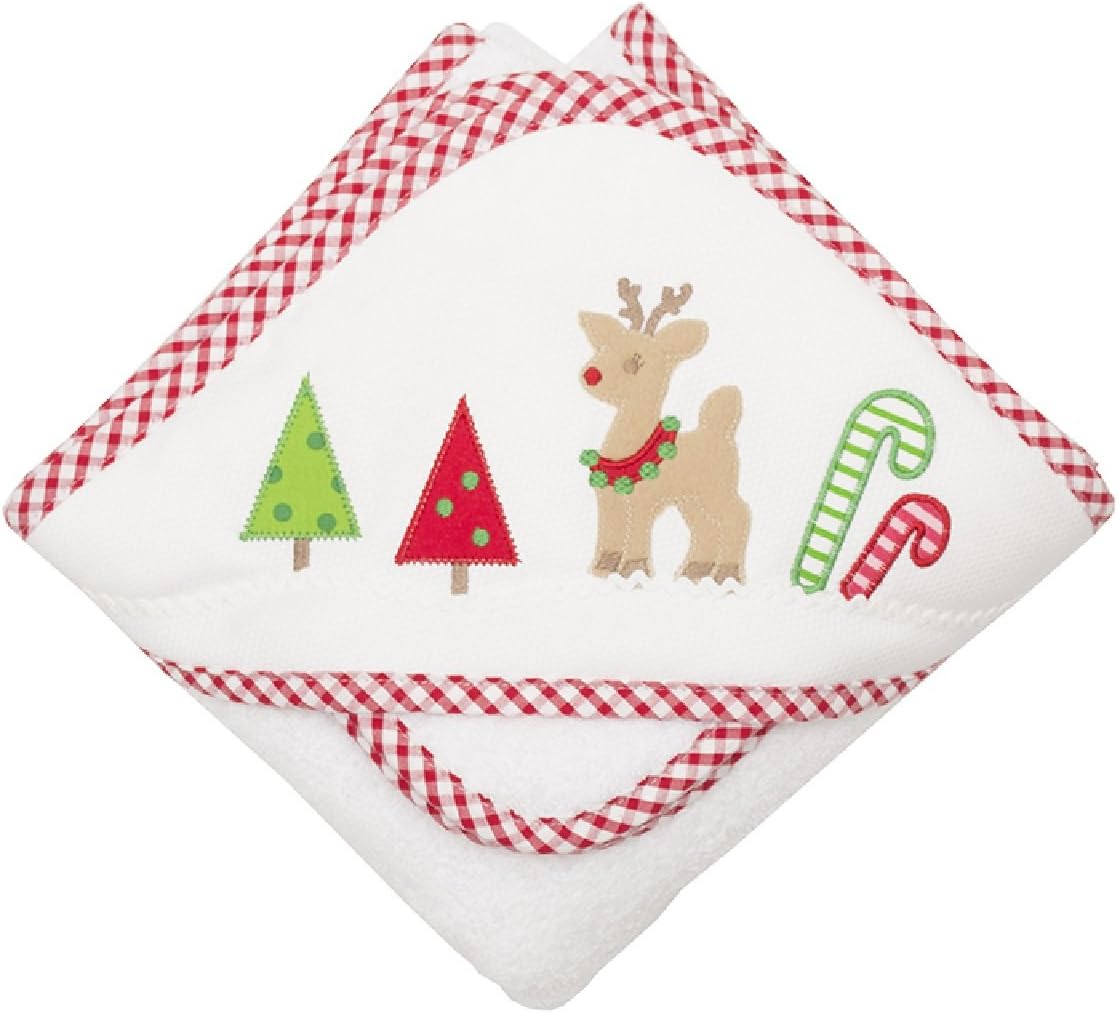 Hooded Towel and Washcloth (Blue Bunny)