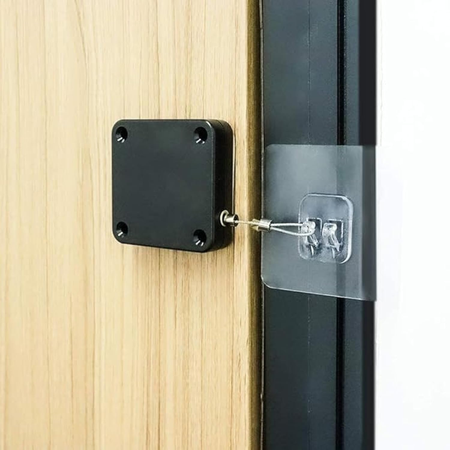 ASTRECA Free Automatic Door Closer, Multifunctional Automatic Door Closer, Automatically Self Closing Door with Drawstring for Internal Home Outdoor Iron Door - Random Color (Standard) (B0CXF24W5T) Amazon Price History, Amazon Price Tracker