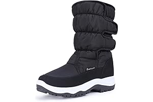 Women's Snow Moon Boots: Shielding Feet in Snowy Wilderness