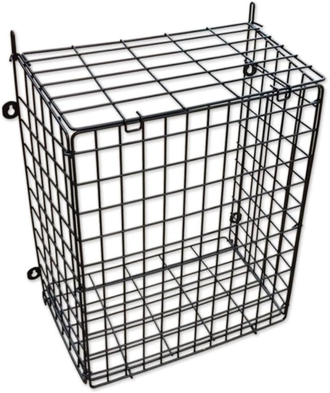 Black Letter Cage and Mail Post Box Catcher Pet Guard Flat Packed