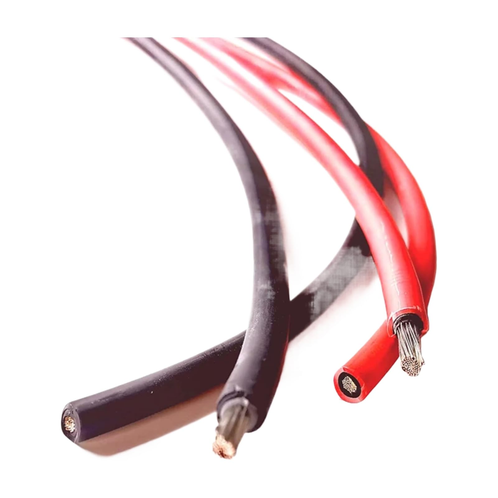 Cavi elettrici 14/12/10 AWG 2.5mm2 4mm2 6mm2(Red cable; 5 meter; 14 AWG-2.5mm2)