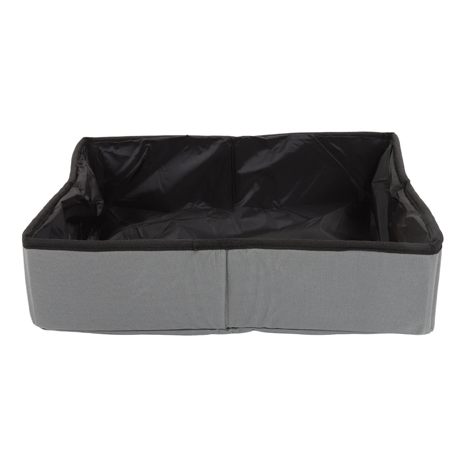 Kattenbak Opvouwbare Kattenbak Doek Waterdichte Outdoor Draagbare Kattenbak Voor Reizen (Grijs