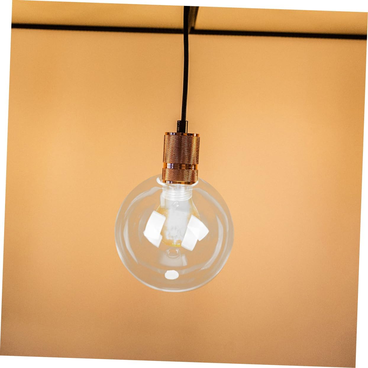 Artibetter Ceiling Glass Lamp Shade Bulb Cover Elegant Spherical Design for Home Decoration and Aesthetic Decor Easy to Install and Versatile Use