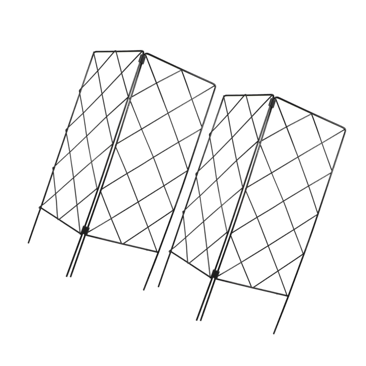 ibasenice 2pièces Lot de Supports pour Plantes Grimpantes de Jardin Treillis Extérieur Fournitures de Jardin pour Plantes Pot