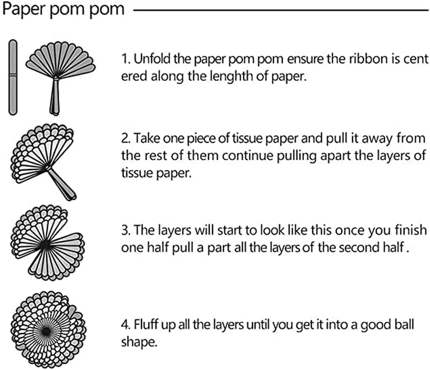 AIM & GGKK Paper Pom Poms Rose Gold Gradient Rose Gold Dot White Tissue Hanging Paper Pom Poms,Flower Ball Wedding Birthday Party Decoration(12pcs) - Image 3