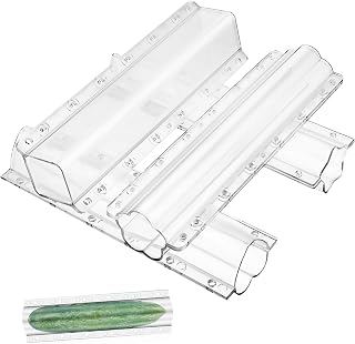 GANAZONO 4pcs Cucumber Fruit Shaping for Cucumber Styling Vegetable Moulds for Garden Easy to Use Reusable