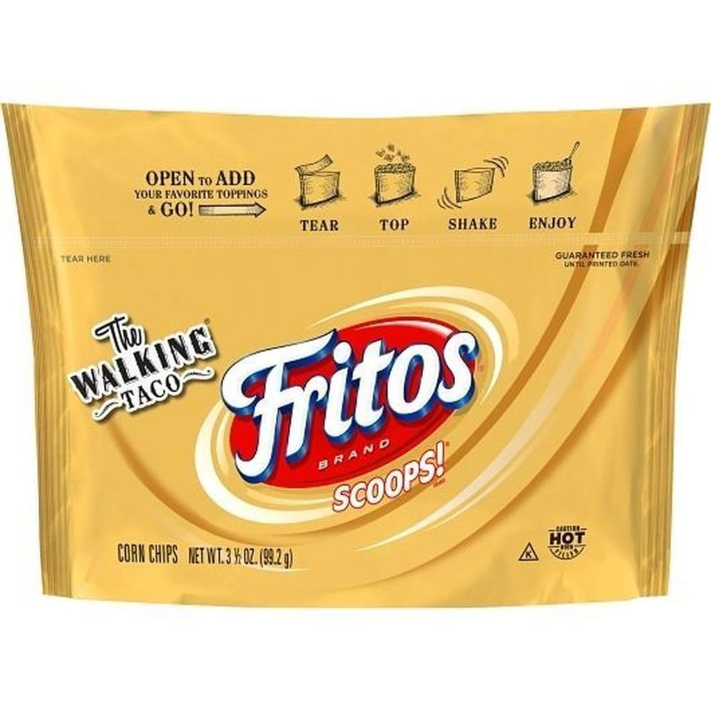 Frito Lay Tostitos Walking Taco, Salsa Verde Tortilla Chips, 2.25 Ounce, 18 Per Case