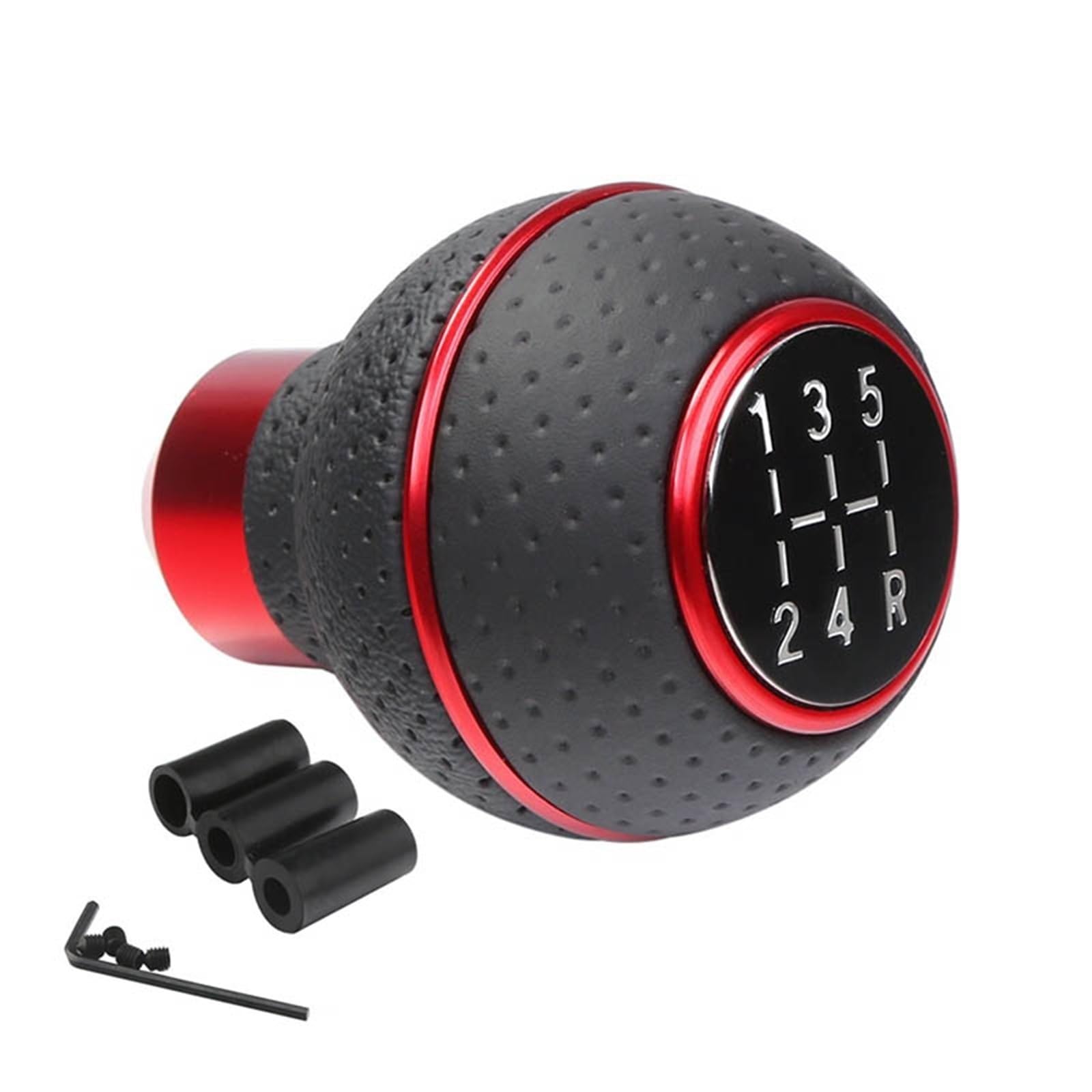 KAIAYGEE Gear Shift Knob Speed Leather Stick Shifter Lever Manual