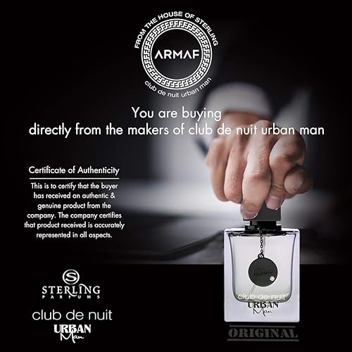 Miniatura 3 de Armaf Club de Nuit Urban Man EDP Spray para hombre 36 onzas