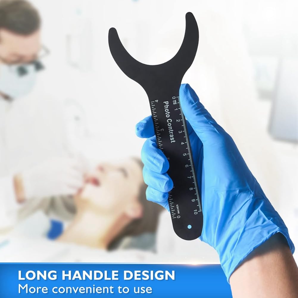 Kit de fotografía intraoral de contrastes dentales 6 piezas